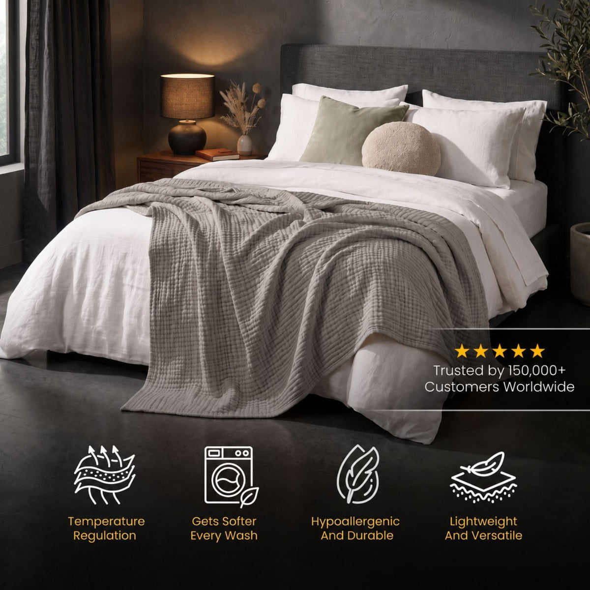 MUSLIN BLANKET (BUY 1 GET 1 FREE)