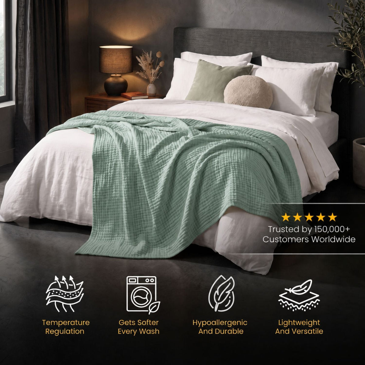 MUSLIN BLANKET (BUY 1 GET 1 FREE)