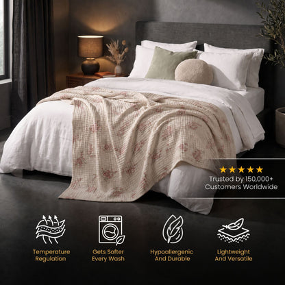 MUSLIN BLANKET (BUY 1 GET 1 FREE)