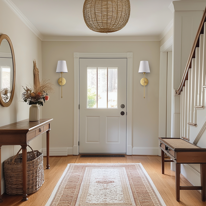 WIRELESS WALL SCONCE (SET OF 2 + 2 BULBS INCLUDED)