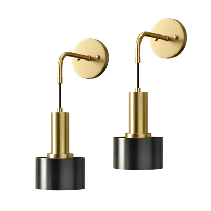 GLOWDROP WIRELESS WALL SCONCES (SET OF 2 + 2 BULBS FREE)