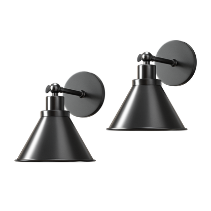 INDUSTRIAL WIRELESS WALL SCONCE