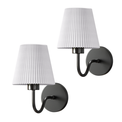 CURVED WIRELESS WALL SCONCE