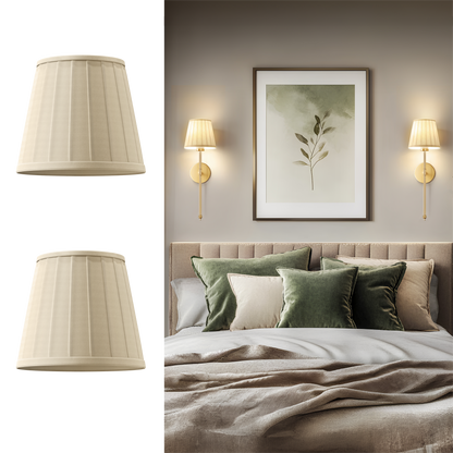 Pleated Shades (Set of 2)
