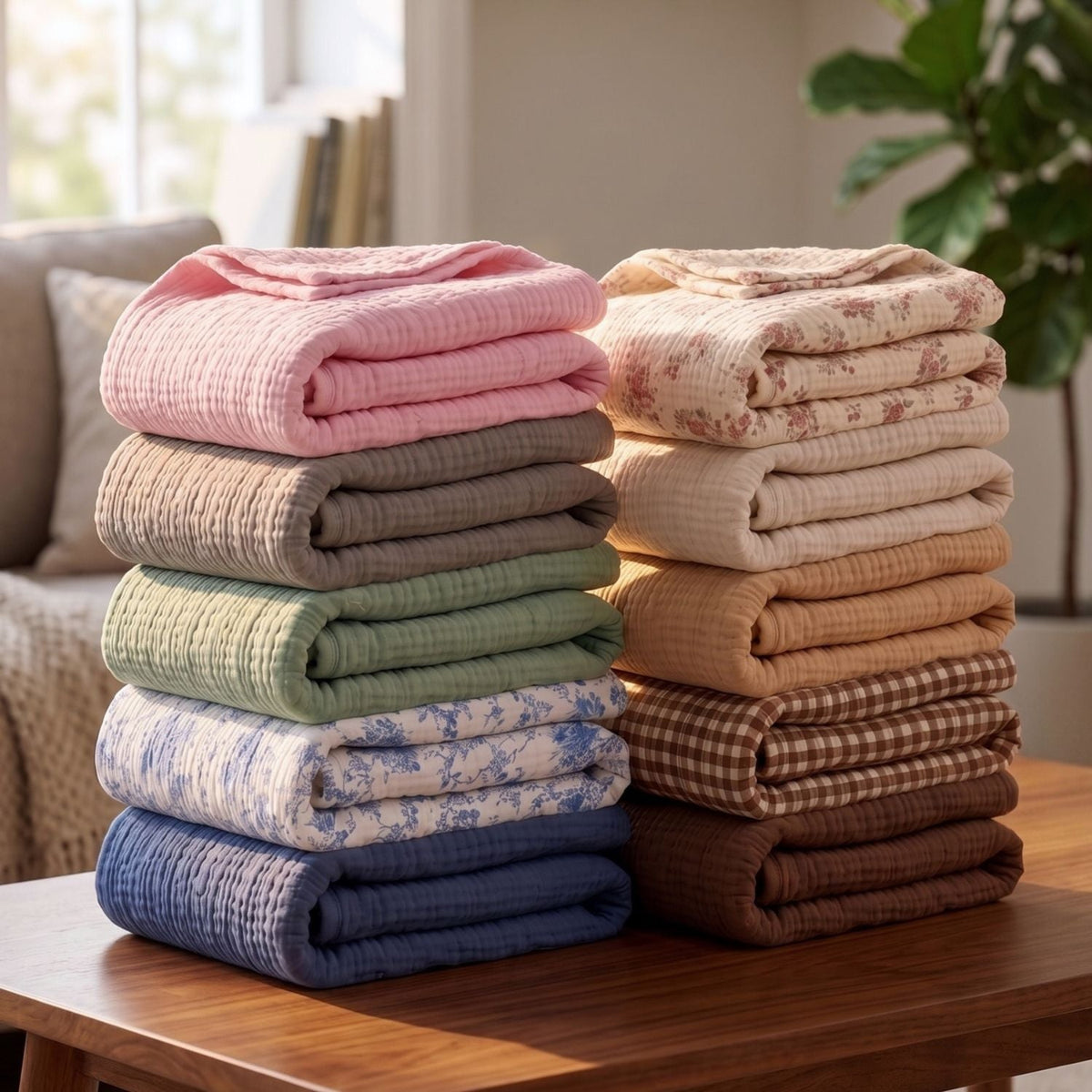 MUSLIN BLANKET (BUY 1 GET 1 FREE)