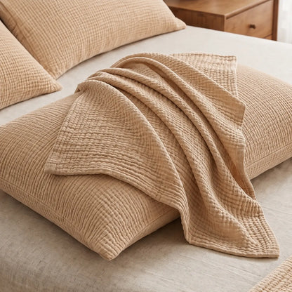 MUSLIN PILLOWCASE (SET OF 2)