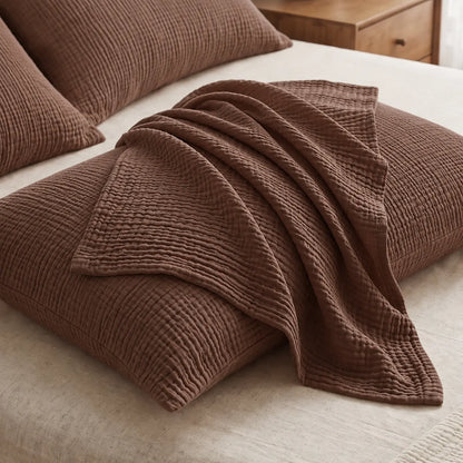 MUSLIN PILLOWCASE (SET OF 2)