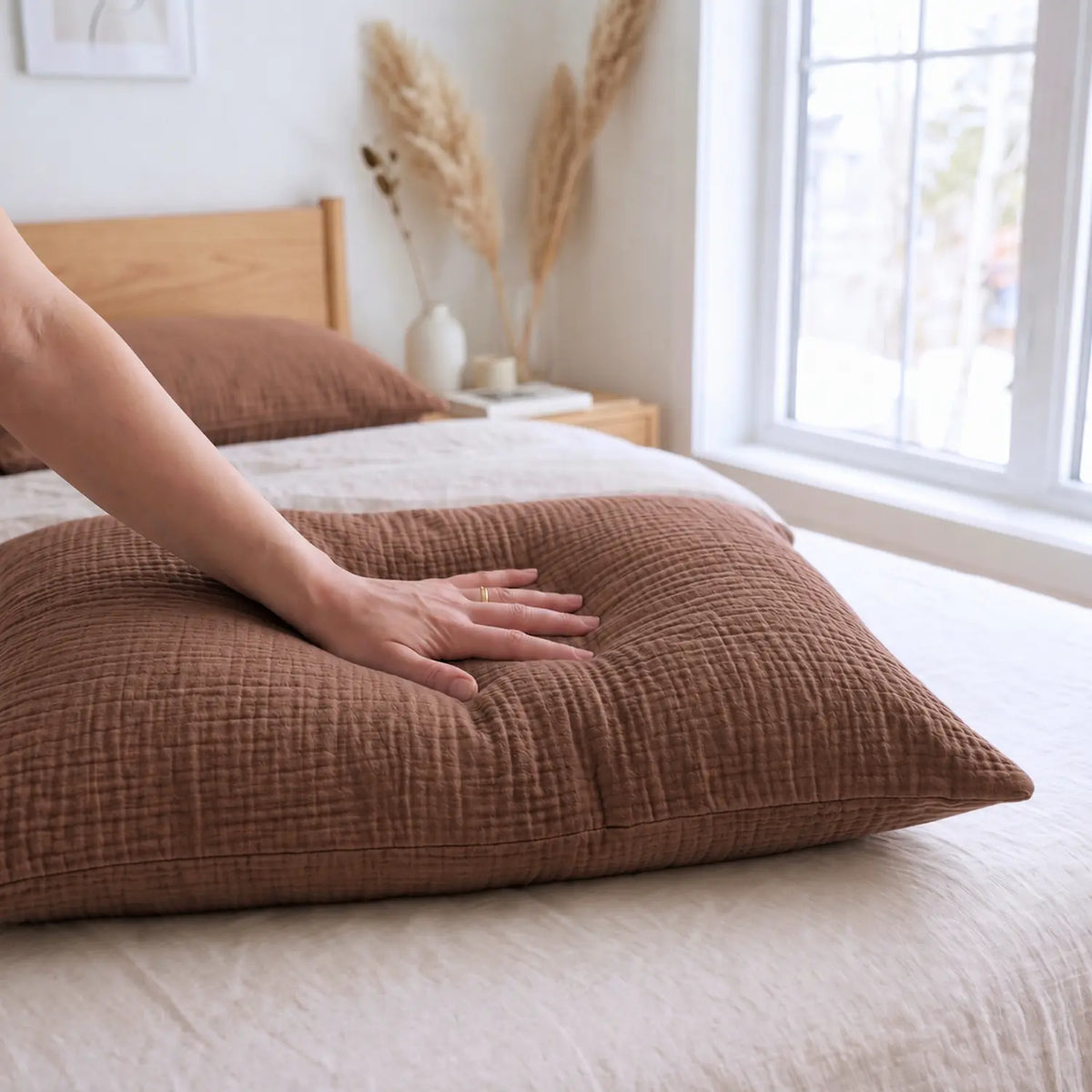 MUSLIN PILLOWCASE (SET OF 2)