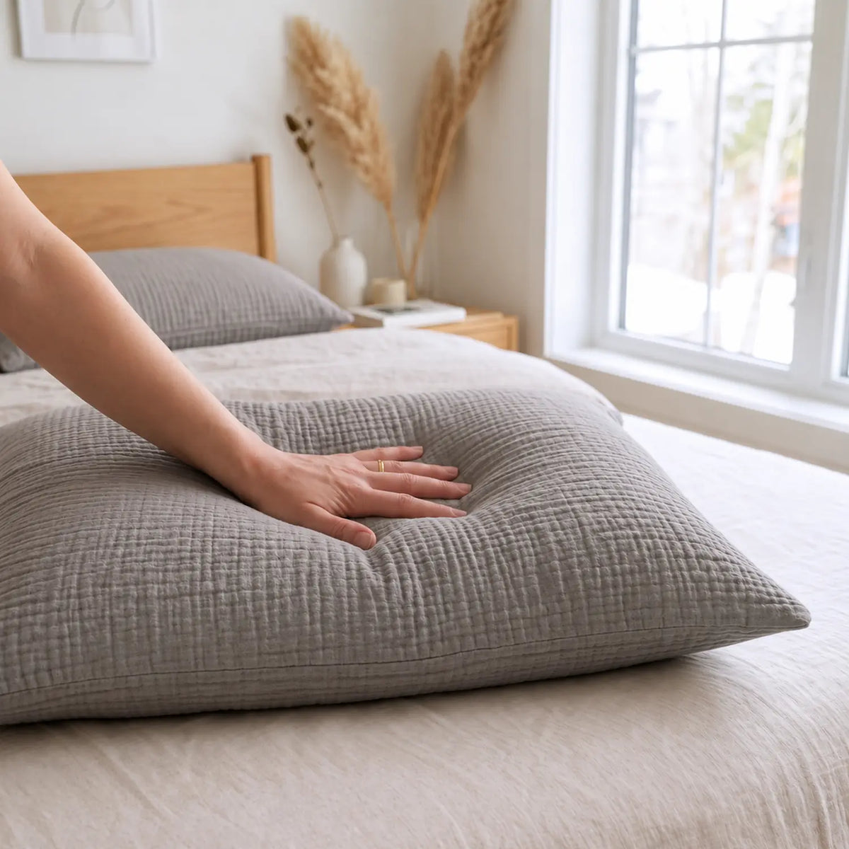 MUSLIN PILLOWCASE (SET OF 2)