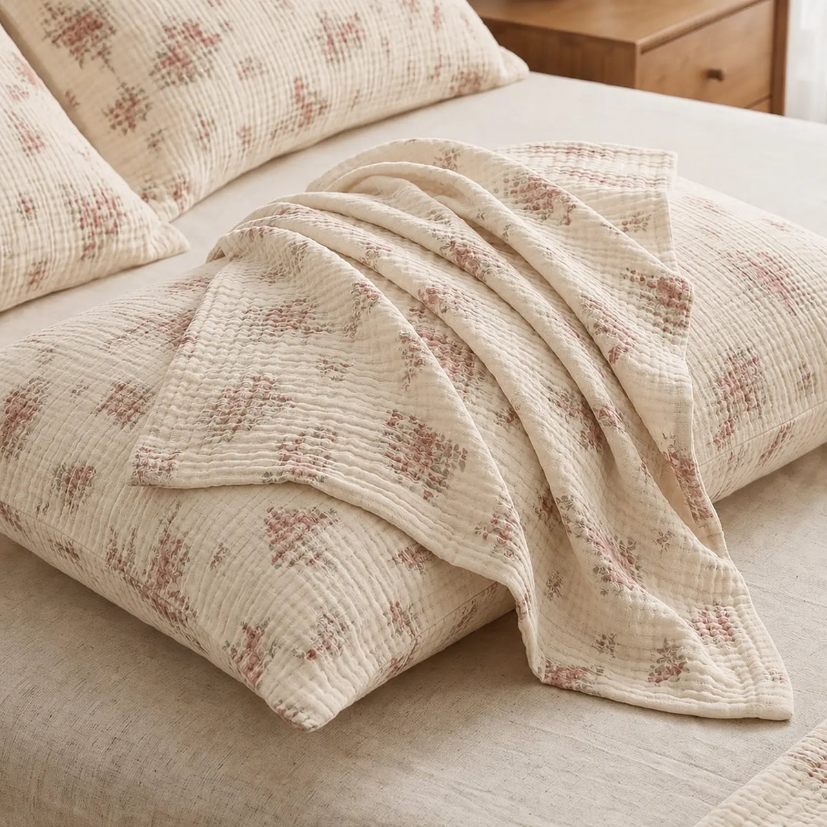 MUSLIN PILLOWCASE (SET OF 2)