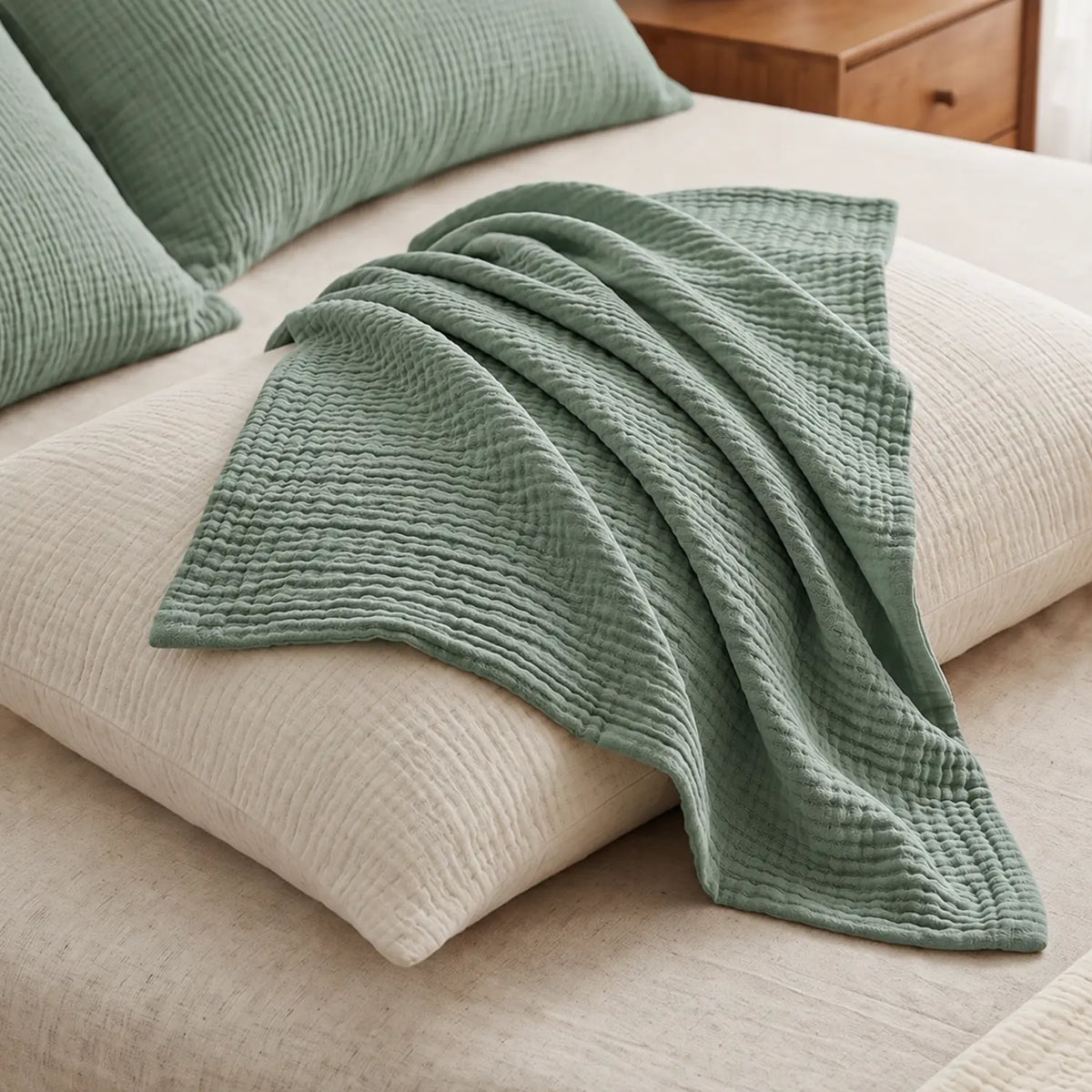 MUSLIN PILLOWCASE (SET OF 2)